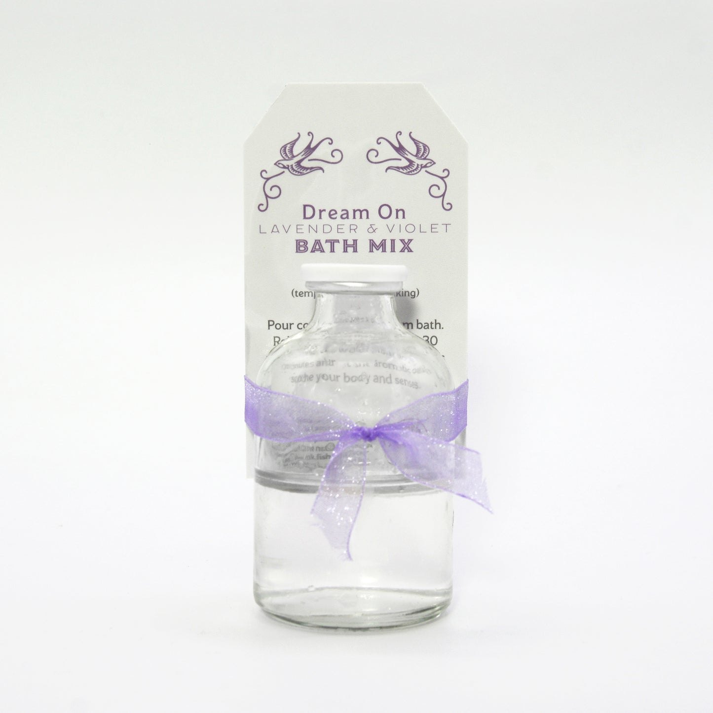 Lavender & Violet Bath Oil Mix